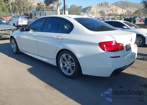 2012 BMW 528I из США, поврежденный, VIN WBAXG5C57CDX01630